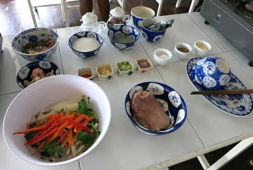 Ingredients Vietnamese Broken Rice Com Tam by Authentic food Quest