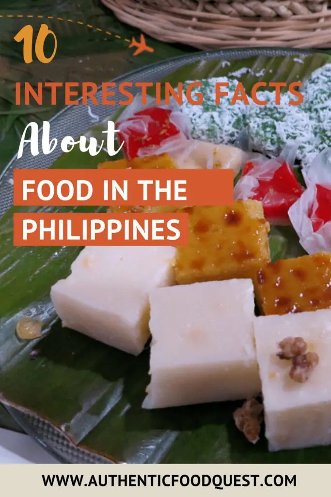 Sweet food in the Philippines by AuthenticFoodQuest