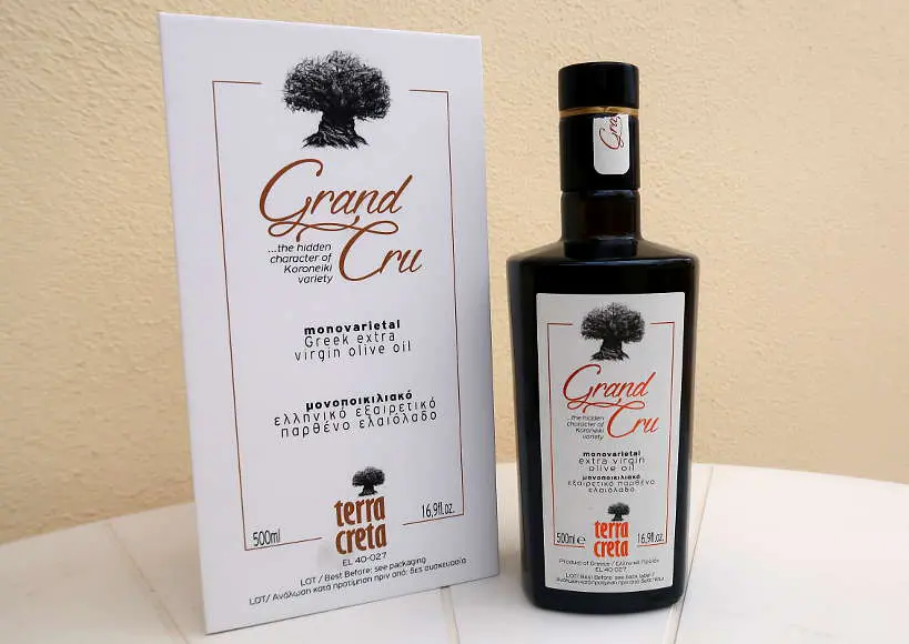 Terra Creta Grand Cru Best Cretan Olive Oil by AuthenticFoodQuest