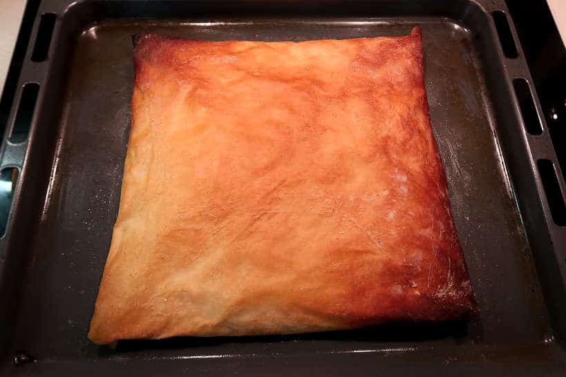 baked bougatsa authentic food quest