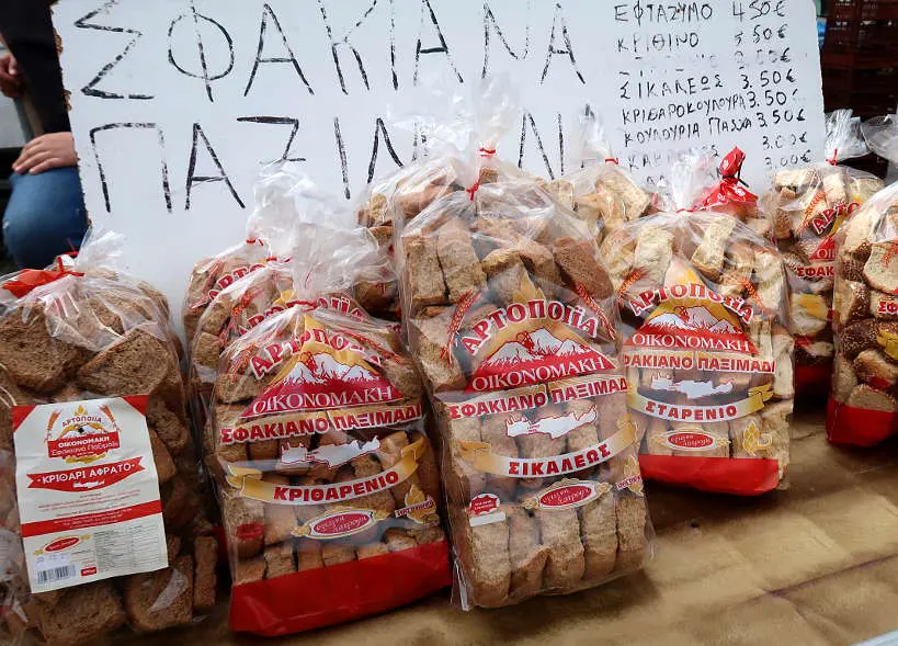 Barley rusk for Cretan Salad by Authentic Food Quest