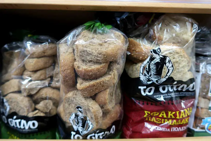 Cretan barley rusk for dakos salad by Authentic Food Quest