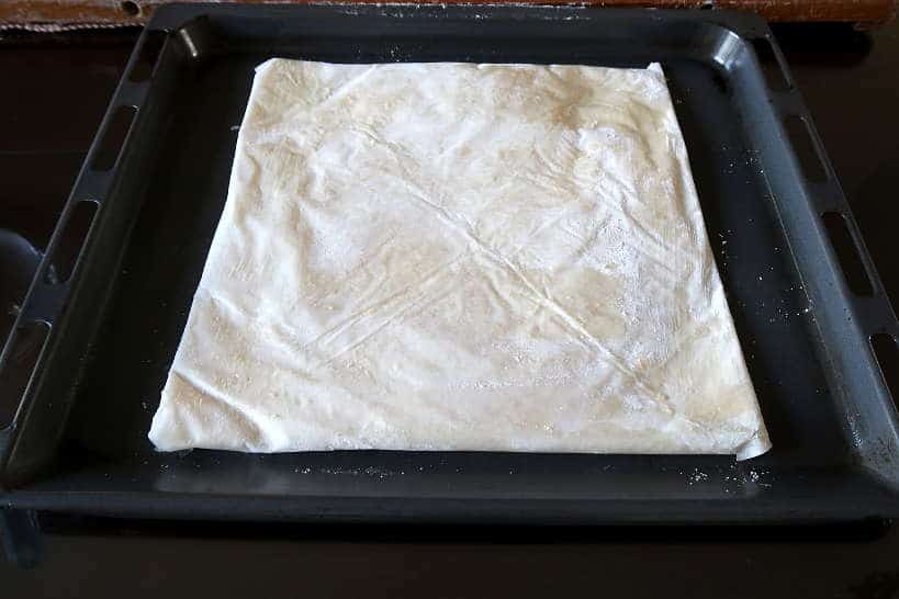 Envelope final step bougatsa by Authentic Food Quest