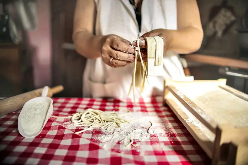 Italian cooking vacations making pasta gift for food travel lovers by Authentic Food quest