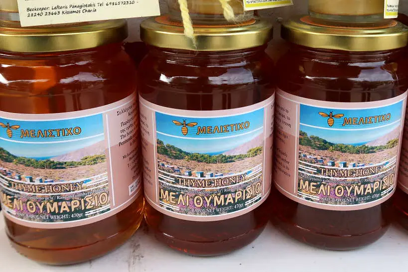 Melistixo Kritis Thyme Honey From Crete by Authentic Food Quest