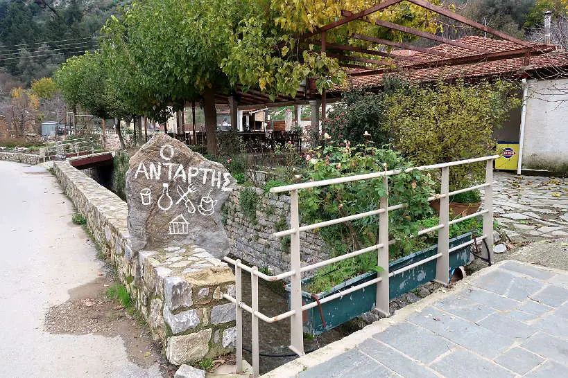 Antartis Restaurant in Theriso near Chania by AuthenticFoodQuest