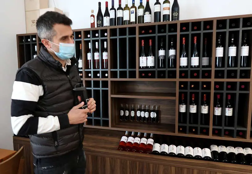 Nikos winer at Karavitakis winery by Authentic Food Quest