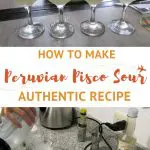 Homemade Peruvian Pisco Sour by AuthenticFoodQuest