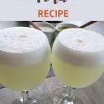 Peruvian Pisco Sour by AuthenticFoodQuest