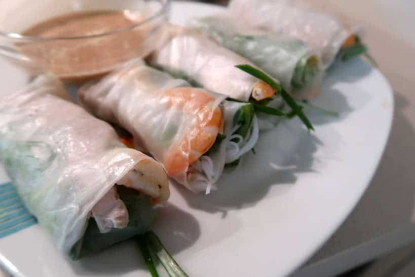Sprig Rolls The Chef and the Dish Vietnamese Cooking Class by Authentic Food Quest