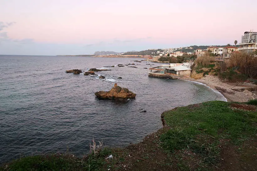 View of the  sea front from Chania Crete by AuthenticFoodQuest