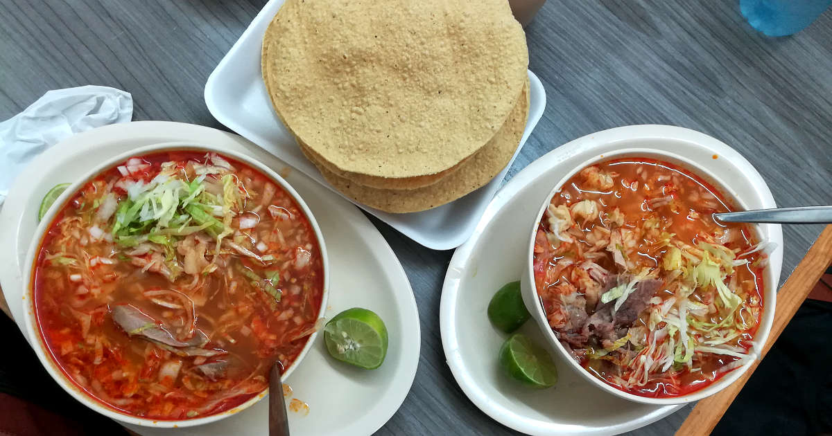 Pozole bowls one of the best Guadalajara Foods by AuthenticFoodQuest