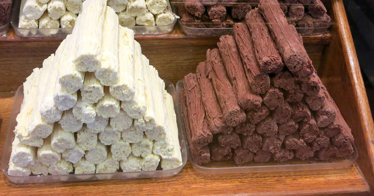 Rama Chocolate or chocolate en rama Bariloche Argentina by AuthenticFoodQuest