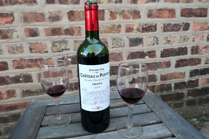 Bordeaux French Red Wine Bottle by AuthenticFoodQuest