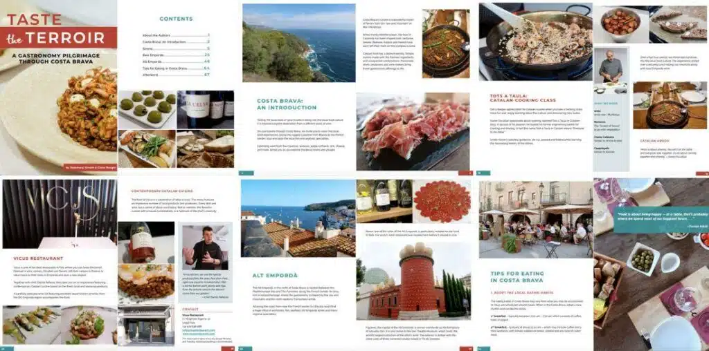 Costa Brava Gastronomy Ebook Pictures by Authentic Food Quest