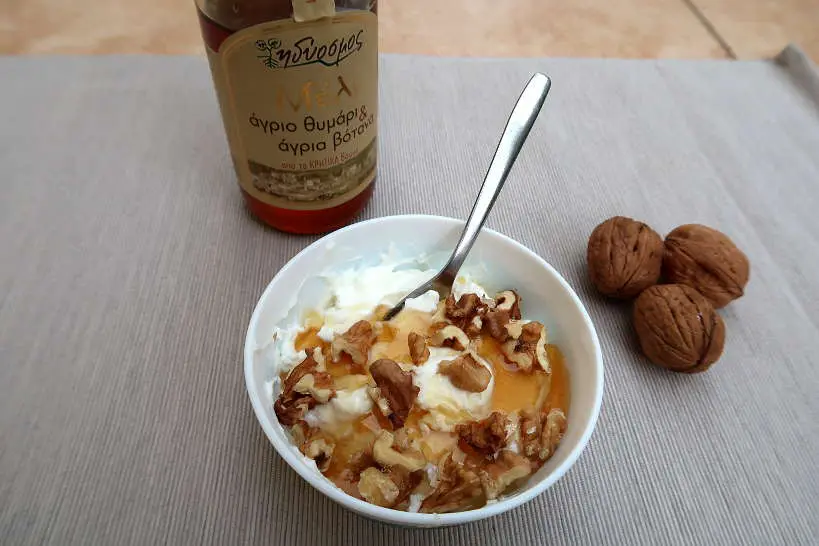 Greek Yogurt With Honey and Walnut by AuthenticFoodQuest