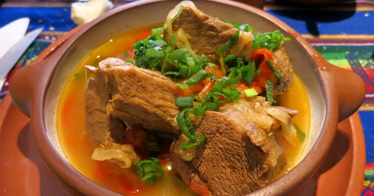 Llama meat Stew by AuthenticFoodQuest