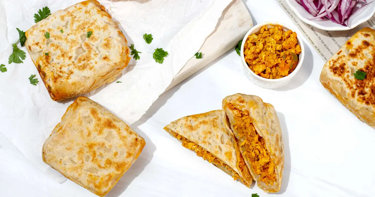 Murtabak Recipe – How To Make Delightful Singapore Chicken Folded Flatbread