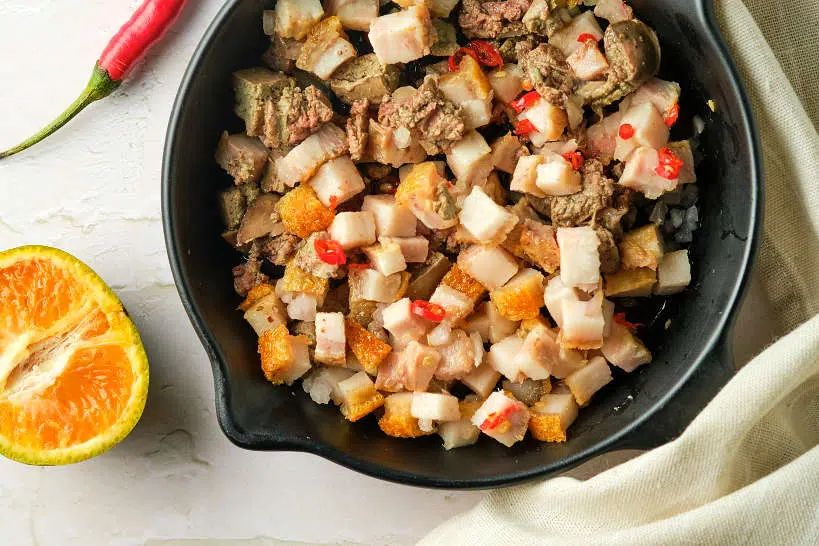 Colorful Pork Sisig by Authentic Food Quest