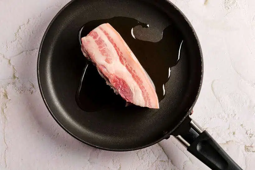 Cut of Pork for Pork Sisig Recipe by Authentic Food Quest