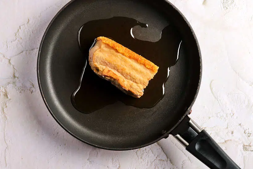 Golden Brown Pork Belly by Authentic Food Quest
