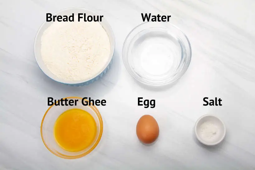 Ingredients Murtabak Dough by Authentic Food Quest