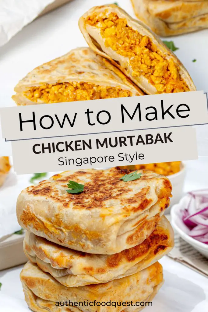 Pinterest Singapore Murtabak Recipe by Authentic Food Quest