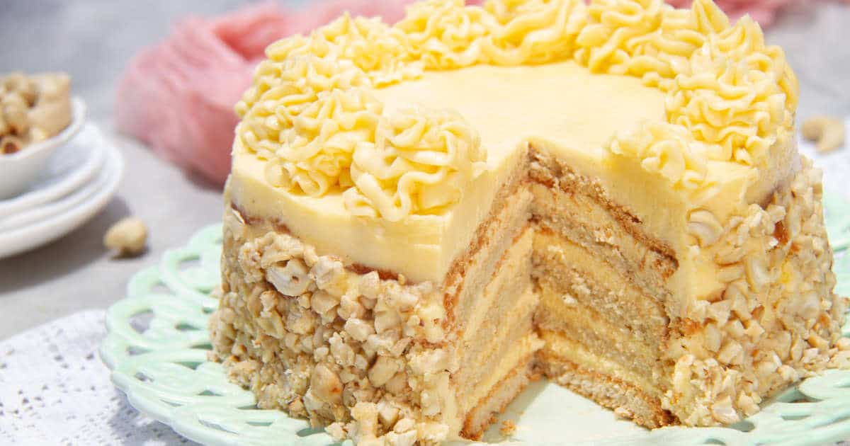 1200 Sans Rival Recipe Cake by Authentic Food Quest