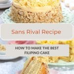 Pinterest How To Make Sans Rival by Authentic Food Quest