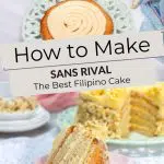 Pinterest Sans Rival Cake Recipe by Authentic Food Quest