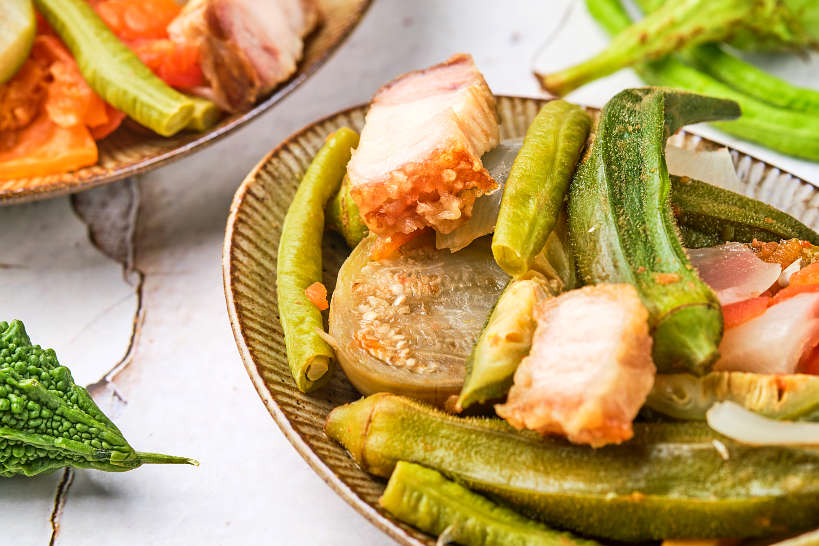 Plate of Pinakbet Ilocano by Authentic Food Quest