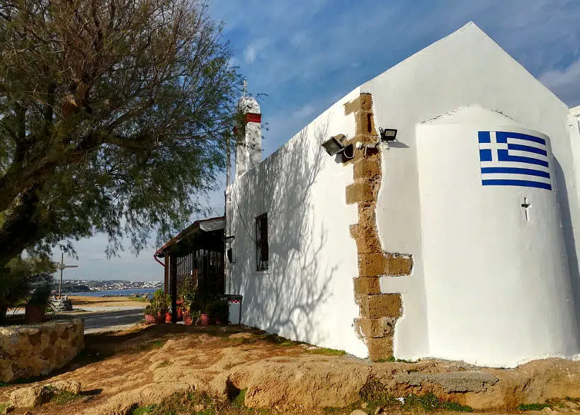 Greek Church by the water Chania by Authentic Food Quest