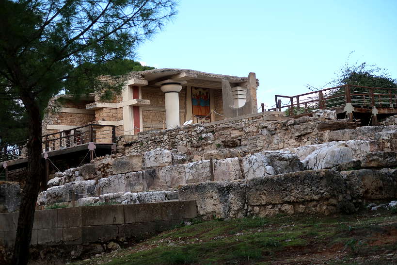 Knossos Site Crete by Authentic Food Quest