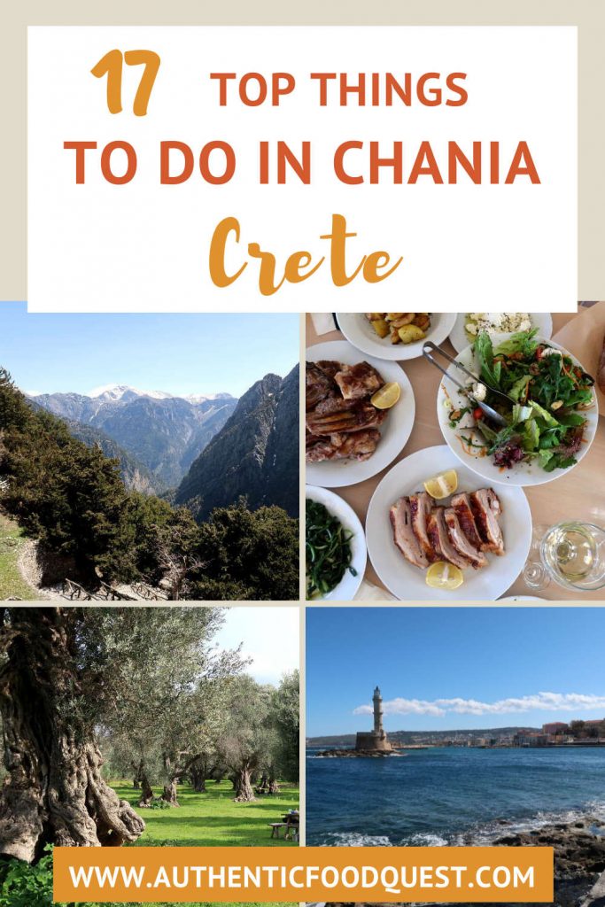 Pinterest Best Things To Do in Chania Crete by Authentic Food Quest