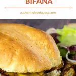 Pinterest Bifana Sandwich by Authentic Food Quest