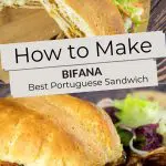 Pinterest Portuguese Sandwich by Authentic Food Quest