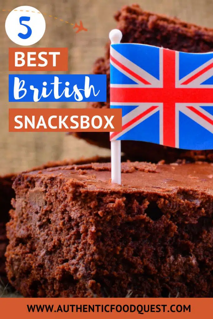 Pinterest Top UK Snacks Box by Authentic Food Quest