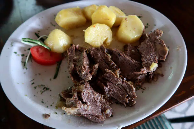 Roasted Veal Food in Montenegro by Authentic Food Quest