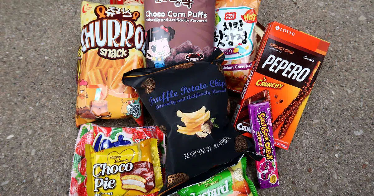 1200 Korean Snacks box by Authentic Food Quest