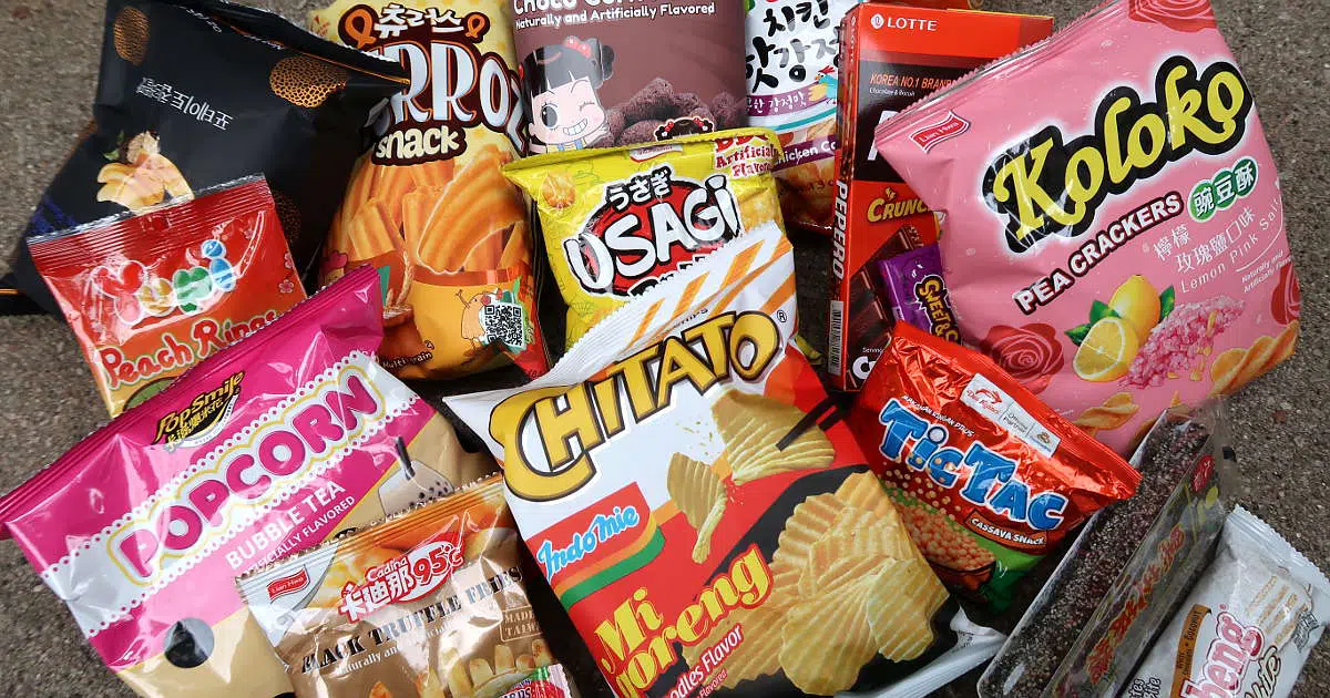 1200 Top Asian Snacks Box by Authentic Food Quest
