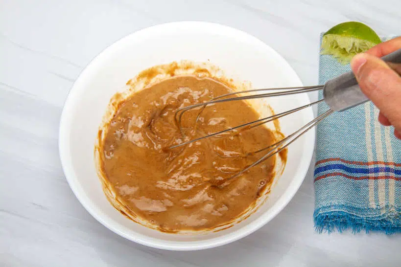 Mixing Vietnamese Peanut Sauce by Authentic Food Quest