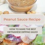 Pinterest How To Make Vietnamese Peanut Sauce by Authentic Food Quest