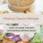 Pinterest How To Make Vietnamese Peanut Sauce by Authentic Food Quest