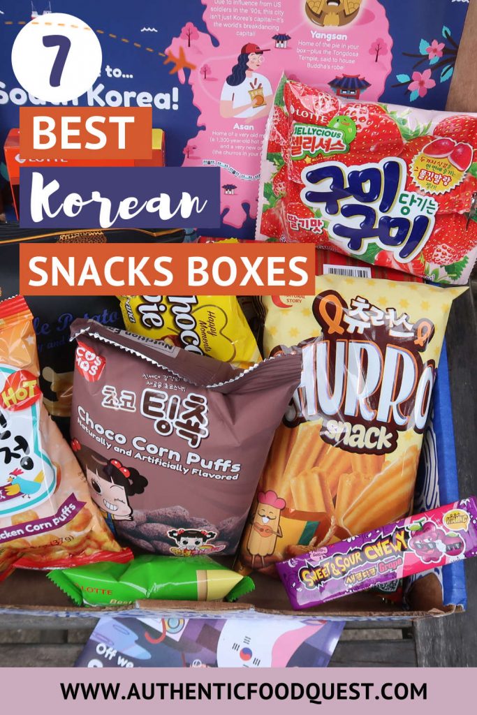 Pinterest Korean Snacks Guide by Authentic Food Quest