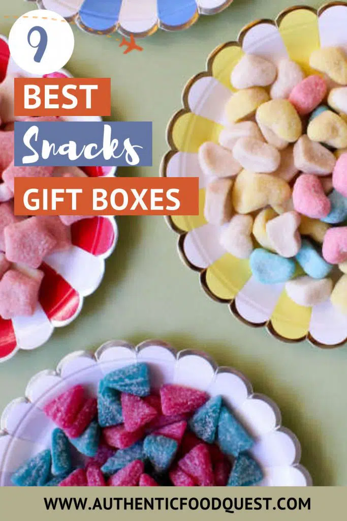 Pinterest Snacks Gift Box Ideas by Authentic Food Quest