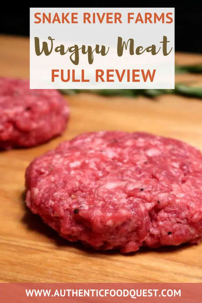 Pinterest Snake River Farms Waguy Burger by Authentic Food Quest