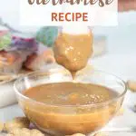 Pinterest Vietnamese Peanut Dipping Sauce by Authentic Food Quest