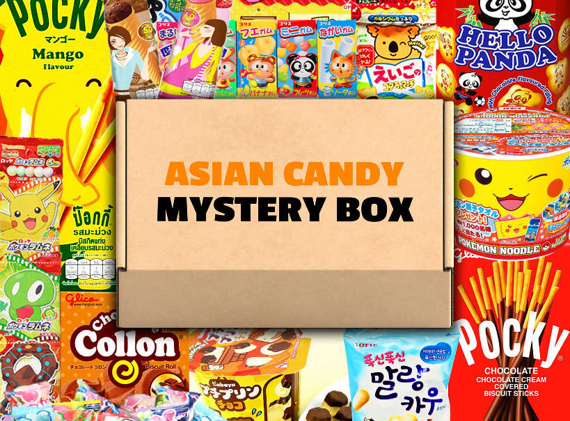Plasso Shop Asian candy Box by Authentic Food Quest