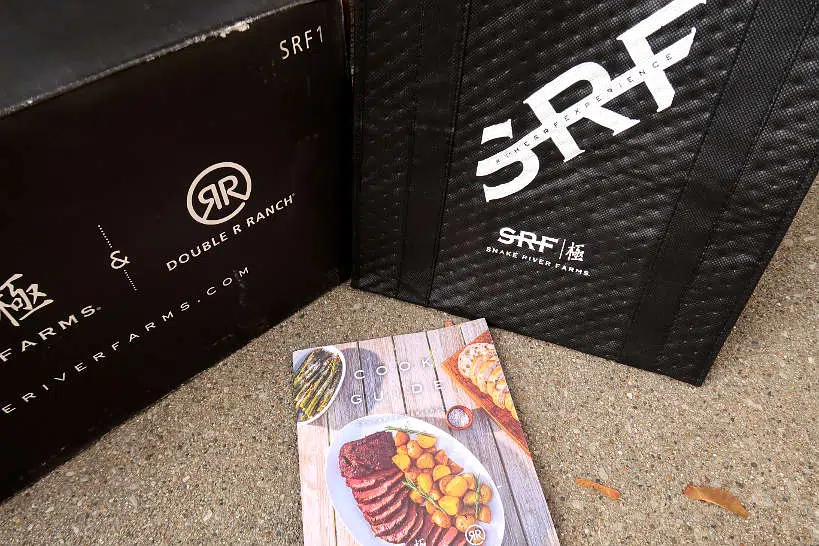 Snake River Farms Packaging by Authentic Food Quest