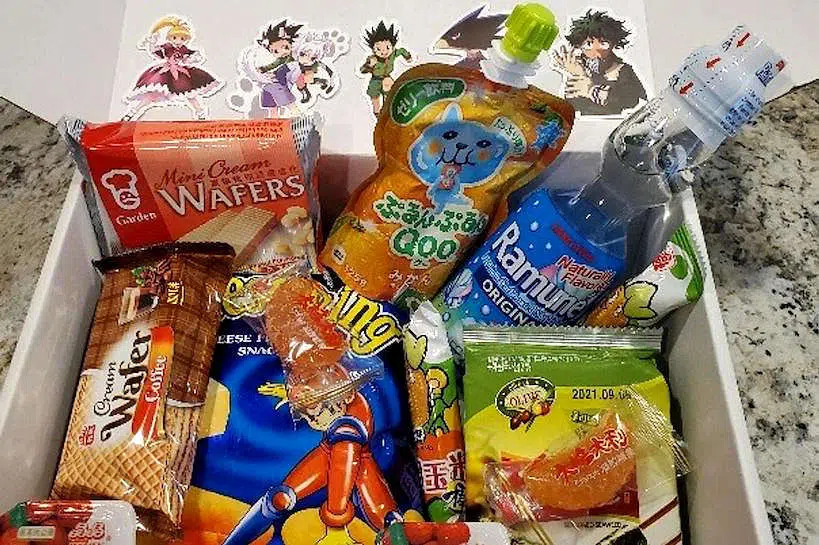 Japan Anime Online Japanese Snacks by Authentic Food Quest